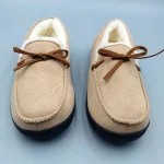 chaussons en peau de mouton