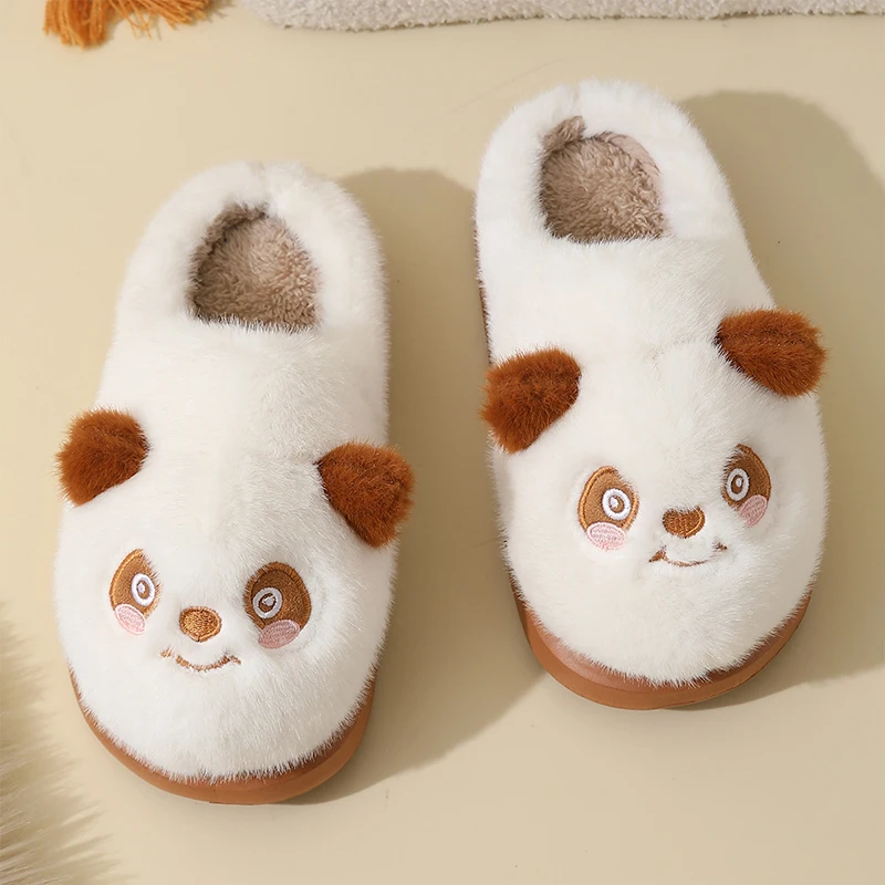 panda kawaii chaussons doux