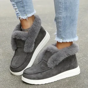 chaussons boots femme
