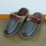 Moccasins cuir léger homme