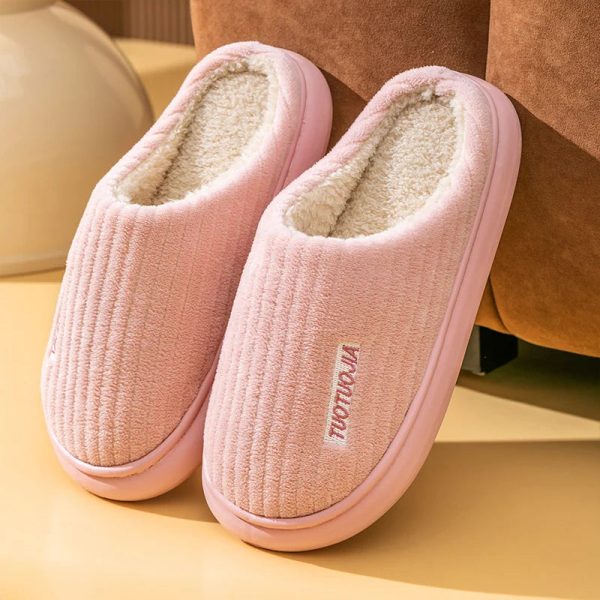chaussons mules femme Tuotuojia rose