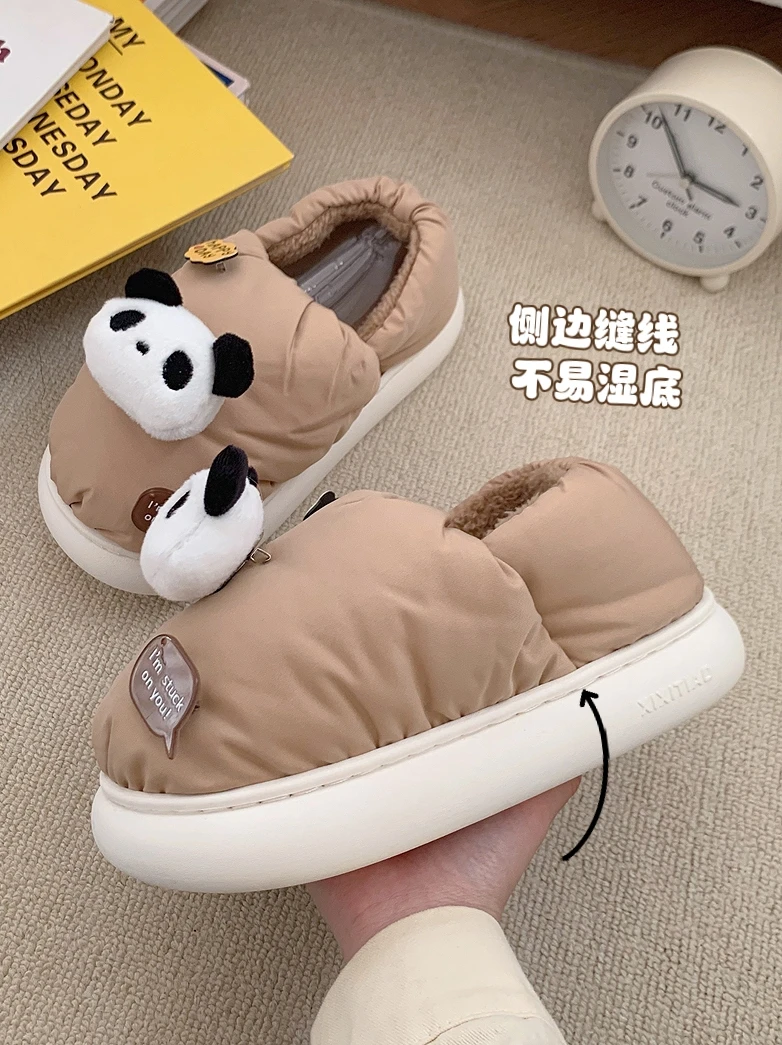 motifs fantaisistes chaussons