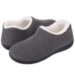 chaussons homme cocooning gris
