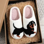 chausson teckel cocooning femme