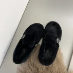 chaussons femme chauds laine naturelle