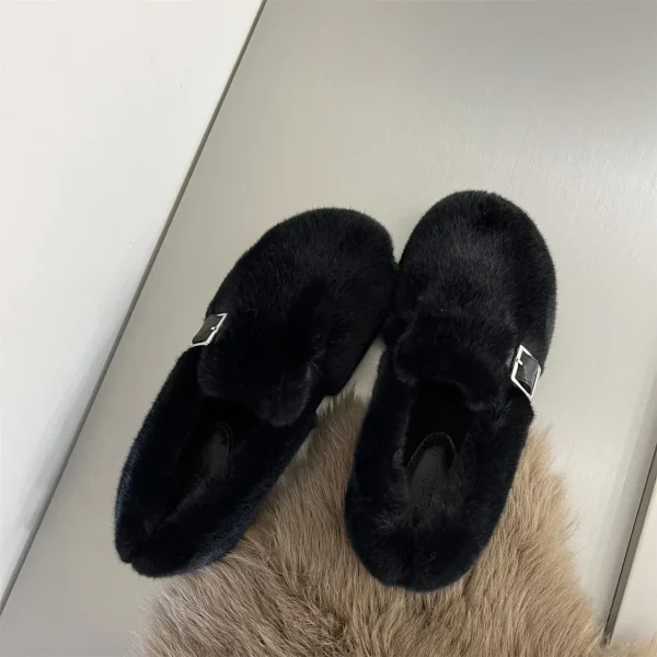 chaussons femme chauds laine naturelle
