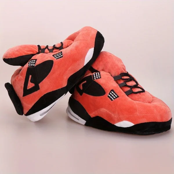 chaussons sneakers homme rigolos