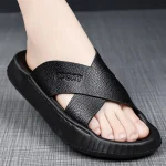 claquettes homme semelle souple