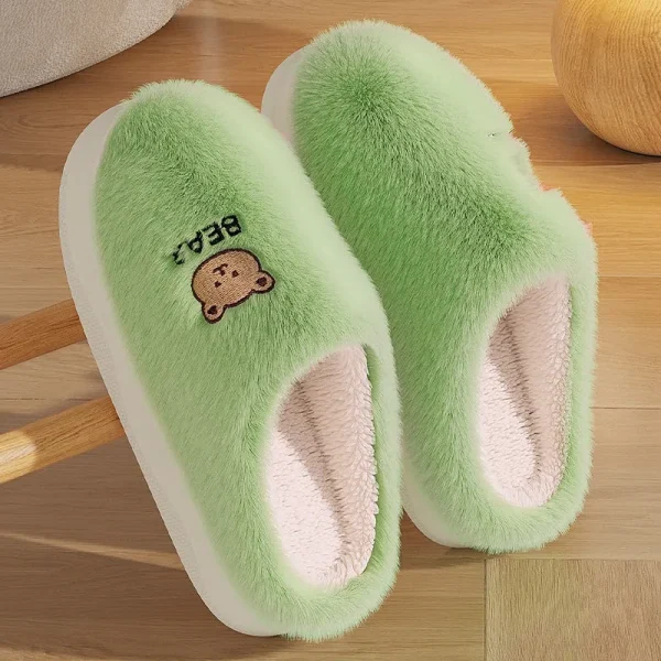 chaussons rigolos assortis pour couple