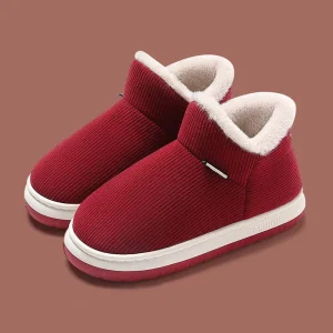 bottine chausson femme intérieur chaleur