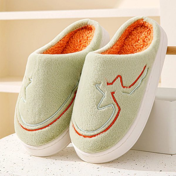 chaussure mules étoile verte