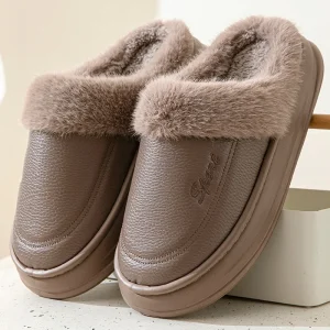 chaussons mules femme confort orthopédique