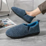 chaussons d'intérieur homme souples et chauds