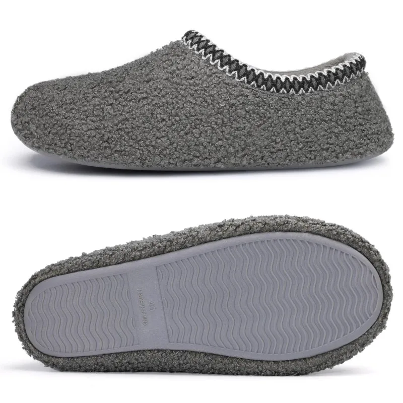 chaussons homme semelle souple