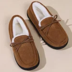 mocassins en mouton pour homme