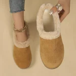 chaussons femme fourrés