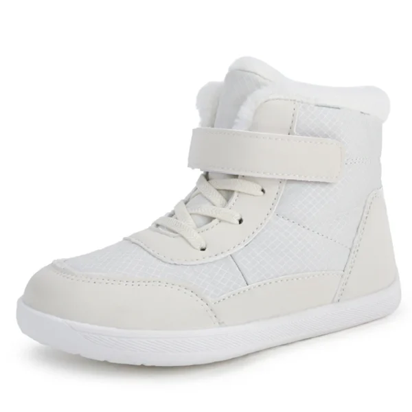 chaussons de neige blanc pour enfant