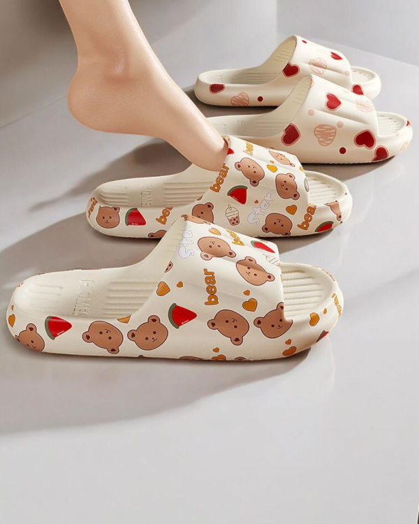 chaussons sandales trio mignon