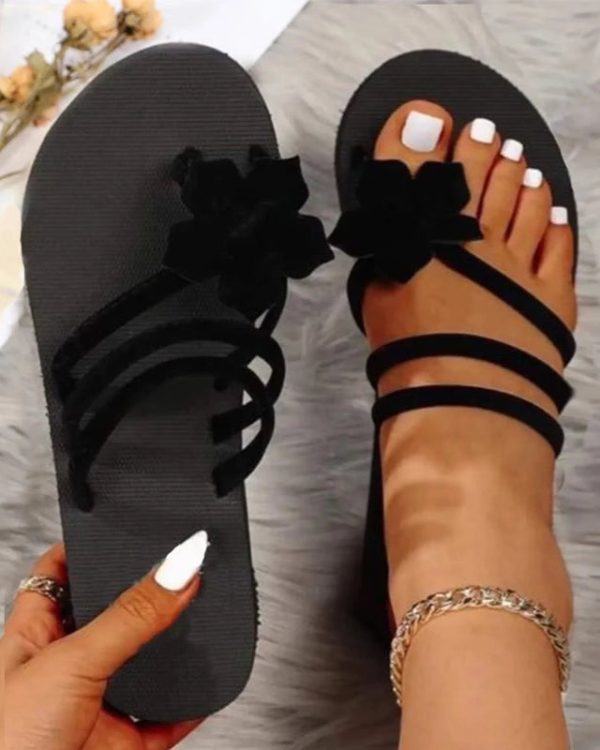 Sandales femme Fleur élégantes