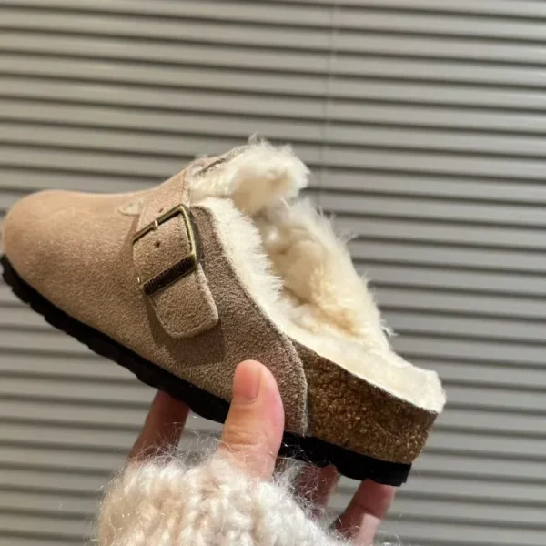 Chaussons homme en peau de mouton