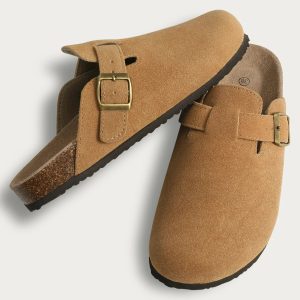 chaussons sabots marrons Univers-chaussons
