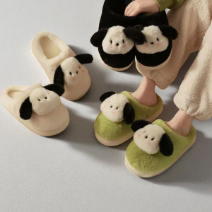 chaussons mouton cocooning en peluche