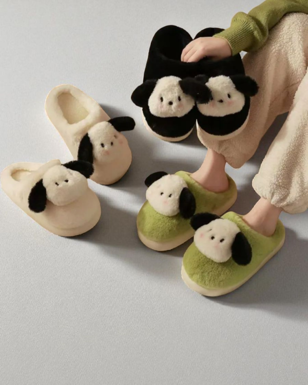 chaussons mouton cocooning en peluche