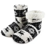chaussons rigolos homme noirs