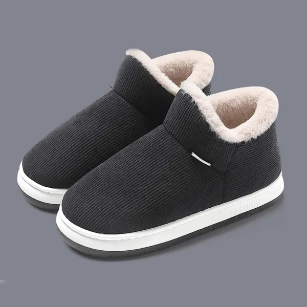 chaussons bottines fourrées