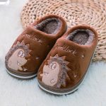 Chaussons mules hérisson marron garçon
