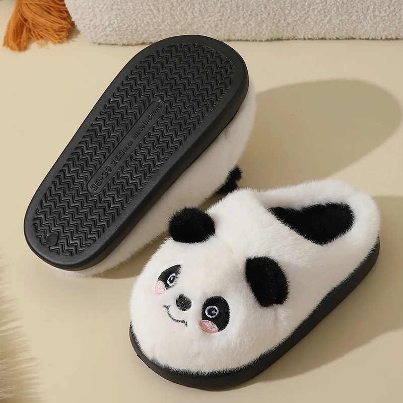 chaussons doux panda kawaii