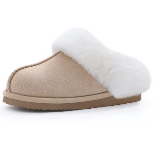 chaussons montants fourrés femme isolants