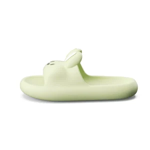 Chaussons originaux homme claquettes fantaisie maison Verts
