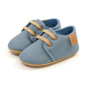 Chaussons bébé cuir 12-18 mois confortables