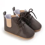 Chaussons bébé cuir naissance 0-6 mois