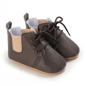 Chaussons bébé cuir naissance 0-6 mois
