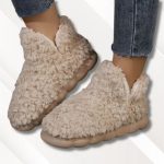 Bottine chausson femme pliable pour voyage