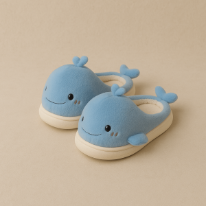 chaussons baleine confortables