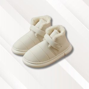 chaussons bottes fourrure femme