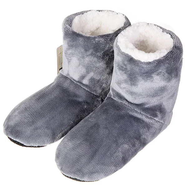 bottines chaussons confort homme