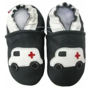 chaussons bébé garçon cuir