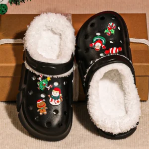 chaussons Noël Fille