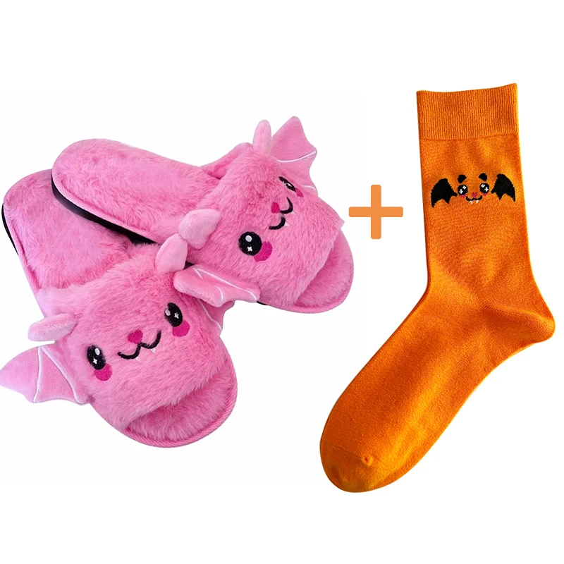 Chaussettes chauve-souris pour Halloween