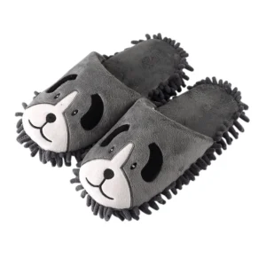 Chaussons Serpillères Chien Adorable