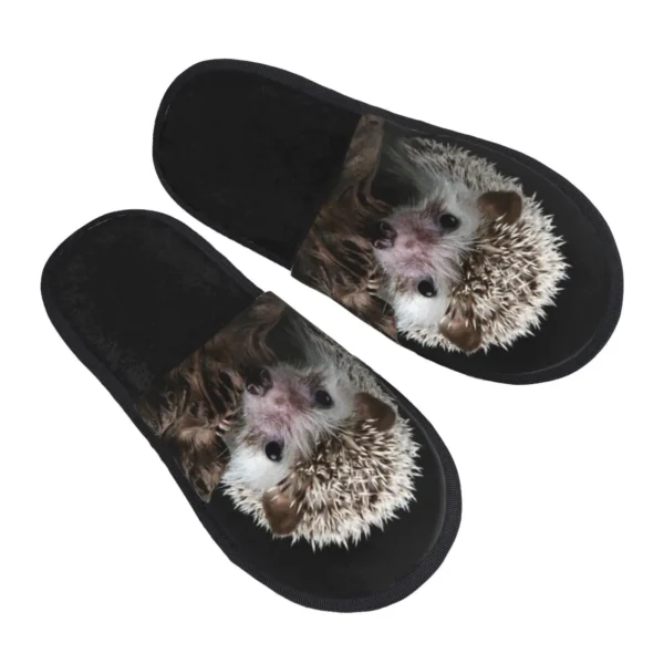 Chaussons Hérisson Cocooning noirs pour un confort mixte