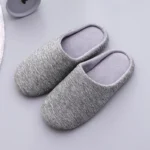 Chaussons d'hôtel Japonais gris élégants