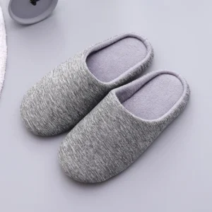 Chaussons d'hôtel Japonais gris élégants