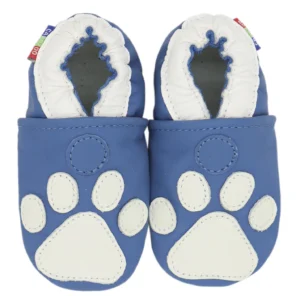 chaussons bébé cuir