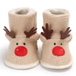 Chausson Noël bébé cerf