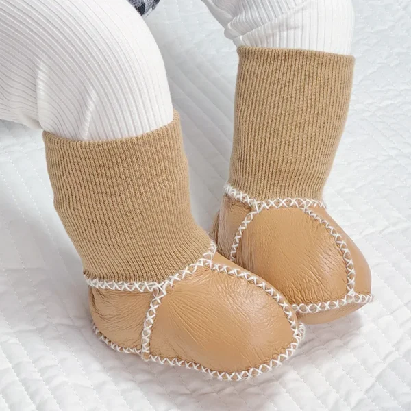 chaussons bébé apprentissage marche